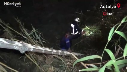 Kaza yaptı, ekiplere 'Neden geç kurtardınız?' diyerek küfür etti