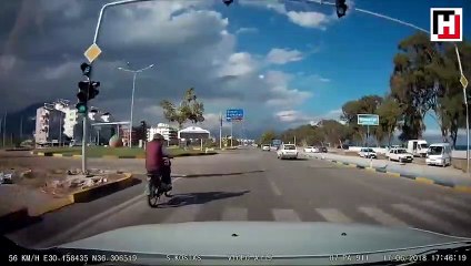 Ölümden kıl payı kurtuldu, umrunda bile olmadı!