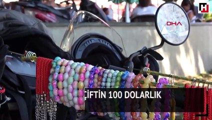 Ukraynalı gezgin çiftin 100 dolarlık zorunlu molası
