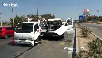 Park halindeki kamyonun içinde neye uğradığını şaşırdı.