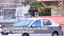 Milli Piyango talihlisi bugün işine tekrar başladı, böyle görüntülendi