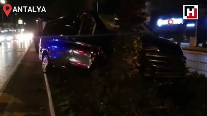 AK Partili Özhaseki, Türel ve Yılmaz’ın yaralandığı kaza anı kamerada