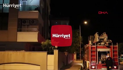 İşitme engelli adam balkona çıkıp kendine zarar verdi