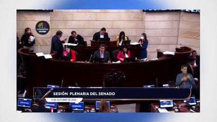 Senadora Paola Holguín el la Reforma Política, Plenaria del Senado.