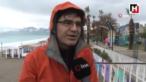 Fırtına beklentileri boşa çıkan Antalyalıların 'Kırmızı kod' tepkileri