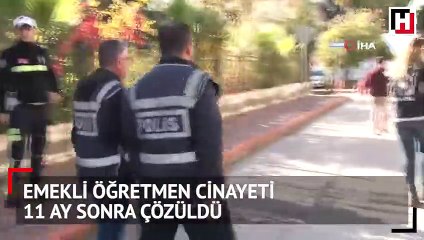 Emekli öğretmenin katilinin kimliği şaşkına çevirdi!