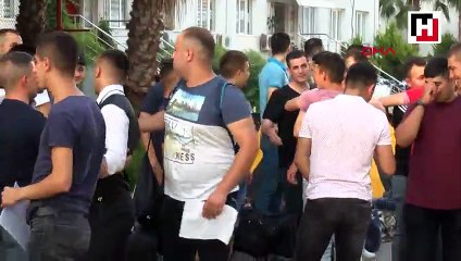 Antalya'da askerlerin erken terhis sevinci