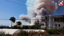 Antalya Kumluca'da orman yangını