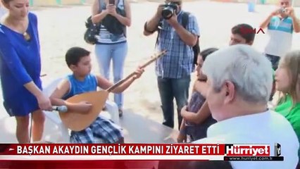 ANTALYA BAŞKAN AKAYDIN 'AHLAKSIZLIKLA' İTHAM EDİLEN GENÇLİK KAMPINI ZİYARET ETTİ