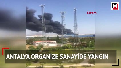 Antalya organize sanayide yangın