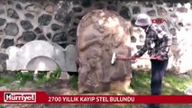 Ereğli'deki 2700 yıllık kayıp stel bulundu