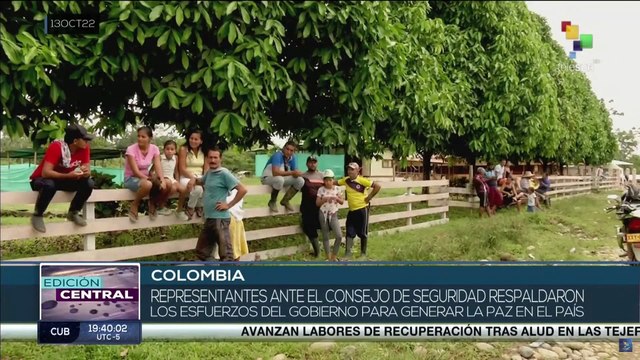 Autoridades presentaron ante la ONU informe sobre verificación de acuerdos de paz en Colombia