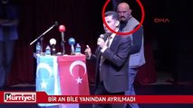 Bir an bile yanından ayrılmadı