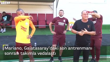 Mariano: Sizi uzaktan da olsa hep destekleyeceğim