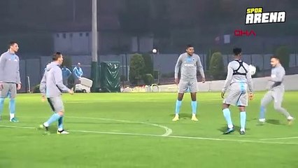 Trabzonspor Getafe maçının hazırlıklarını tamamladı