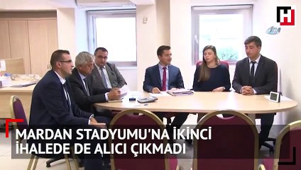 Mardan Stadyumu'na ikinci ihalede de alıcı çıkmadı