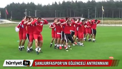 Topuk Yaylası'nda eğlenceli antrenman