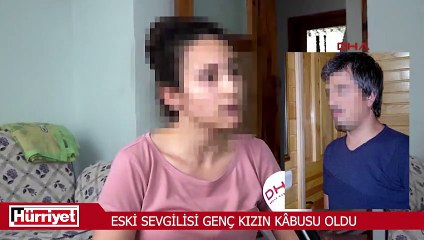 Genç kızın kâbusu oldu! 'Seni dinamitle patlatırım’