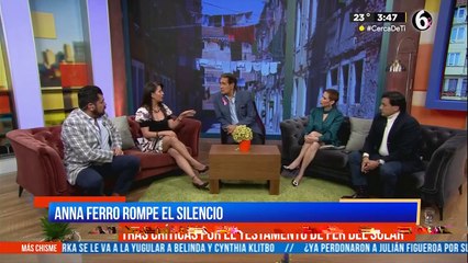 Ana Ferro responde a criticas sobre testamento de Fernando del Solar