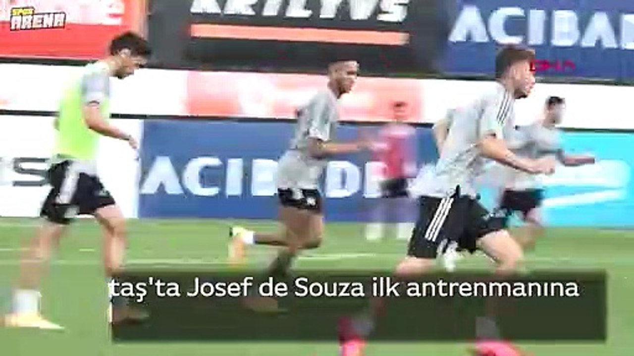 Beşiktaş'ta Josef de Souza ilk antrenmanına çıktı
