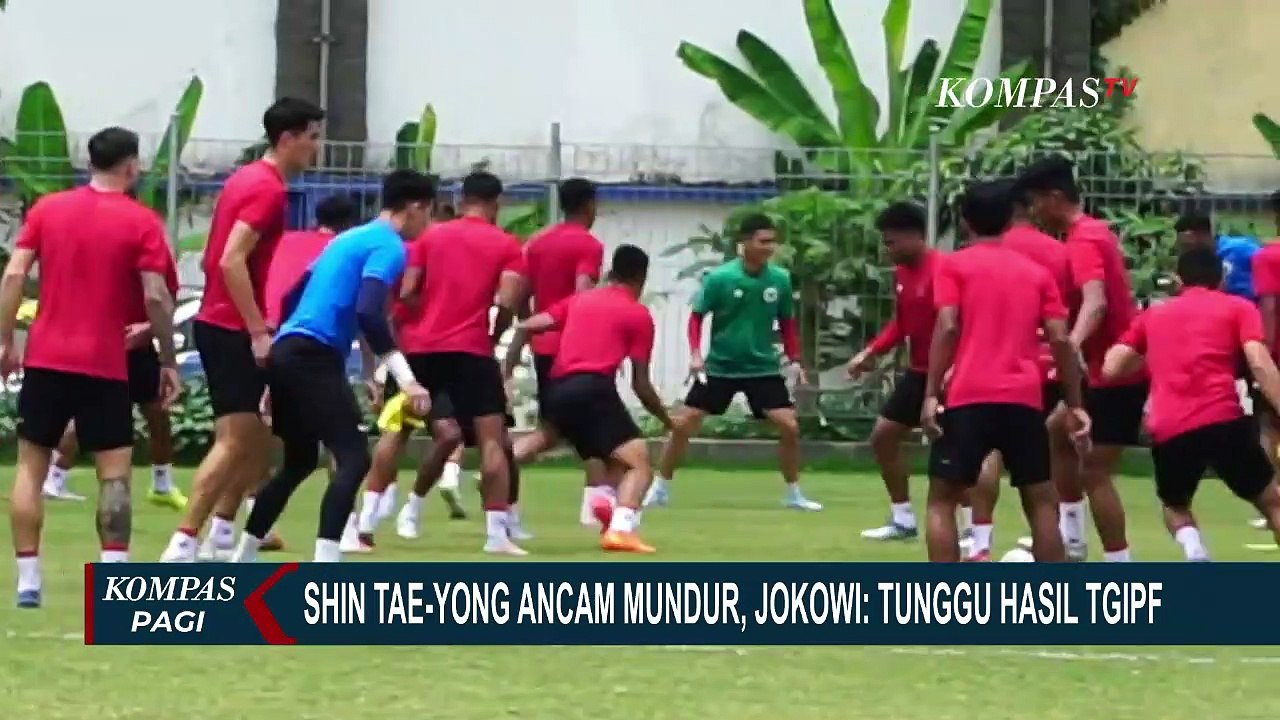 Shin Tae Yong Ancam Mundur jika Ketum PSSI Mundur, Jokowi: Laporan dari TGIPF Aja Belum Kok