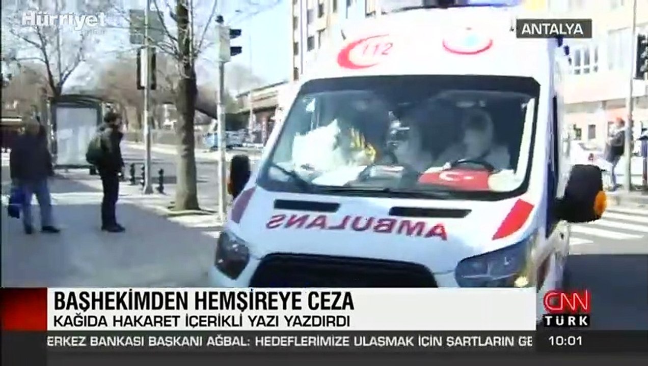 Başhekimden hemşireye ceza
