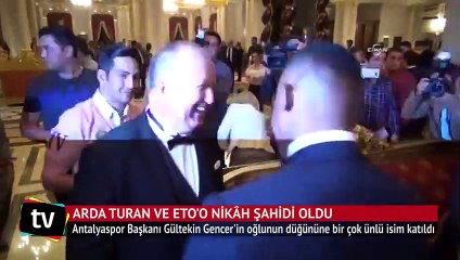 Arda Turan ve Eto’o nikâh şahidi oldu