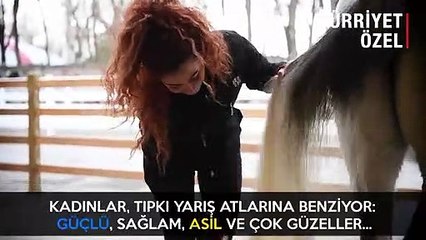 “Atlar bizi anneleri gibi görüyor”