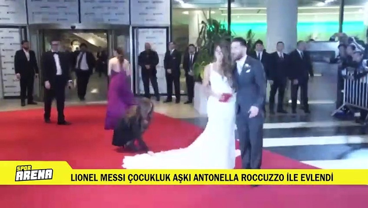 Messi ve Antonella evlendi!