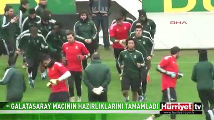 REAL MADRID İNÖNÜ'DE ANTREMAN YAPTI