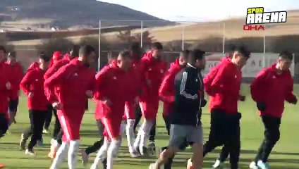 Sivasspor kupa maçına hazır