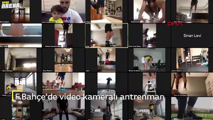 Fenerbahçe antrenmanlarına video kamera sistemi ile devam ediyor!