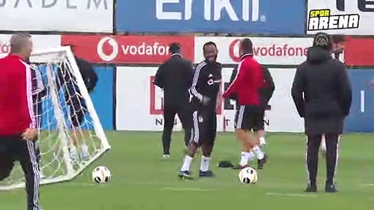 Beşiktaş Slovan Bratislava maçına hazır