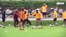 Galatasaray Avusturya'da son antrenmanını yaptı