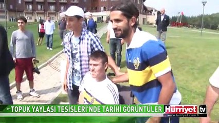 FENERBAHÇE ANTRENMANINA AZİZ YILDIRIM DAMGASI