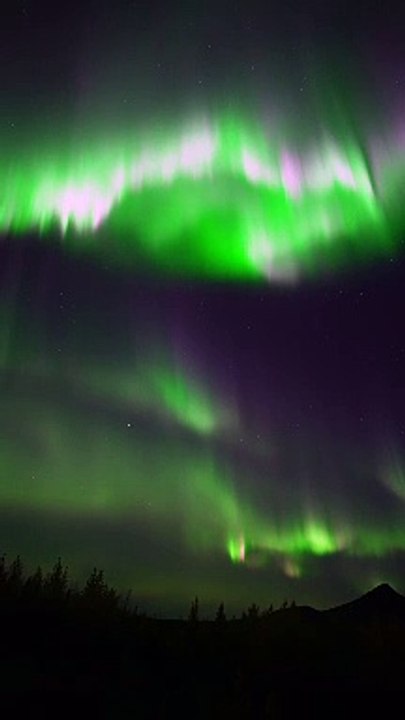 Auroras Over The Arctic Circle