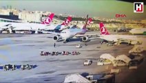 Atatürk Havalimanı'nda faciadan dönüldü