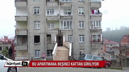 Ordu'daki bu apartman diğerlerinden çok farklı