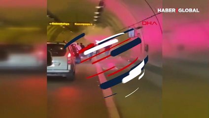 Bu kadarına da pes! Asker uğurlamasında tüneli trafiğe kapattılar