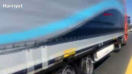 Büyükçekmece TEM Otoyolu'nda kilometrelerce ters yönde gitti
