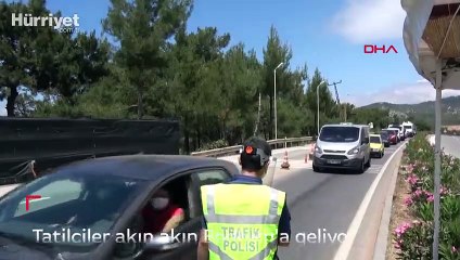 Tatilciler akın akın Bodrum'a geliyor