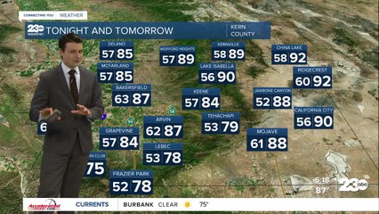 23ABC Evening weather update October 13, 2022