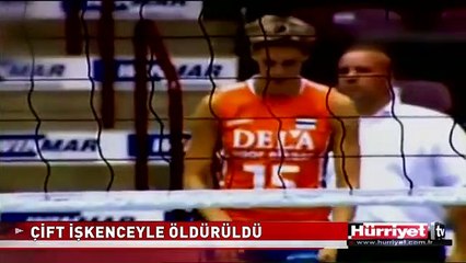 ESKİ VOLEYBOLCU VE SEVGİLİSİ ELEKTRİKLİ TESTERE İLE DOĞRANMIŞ