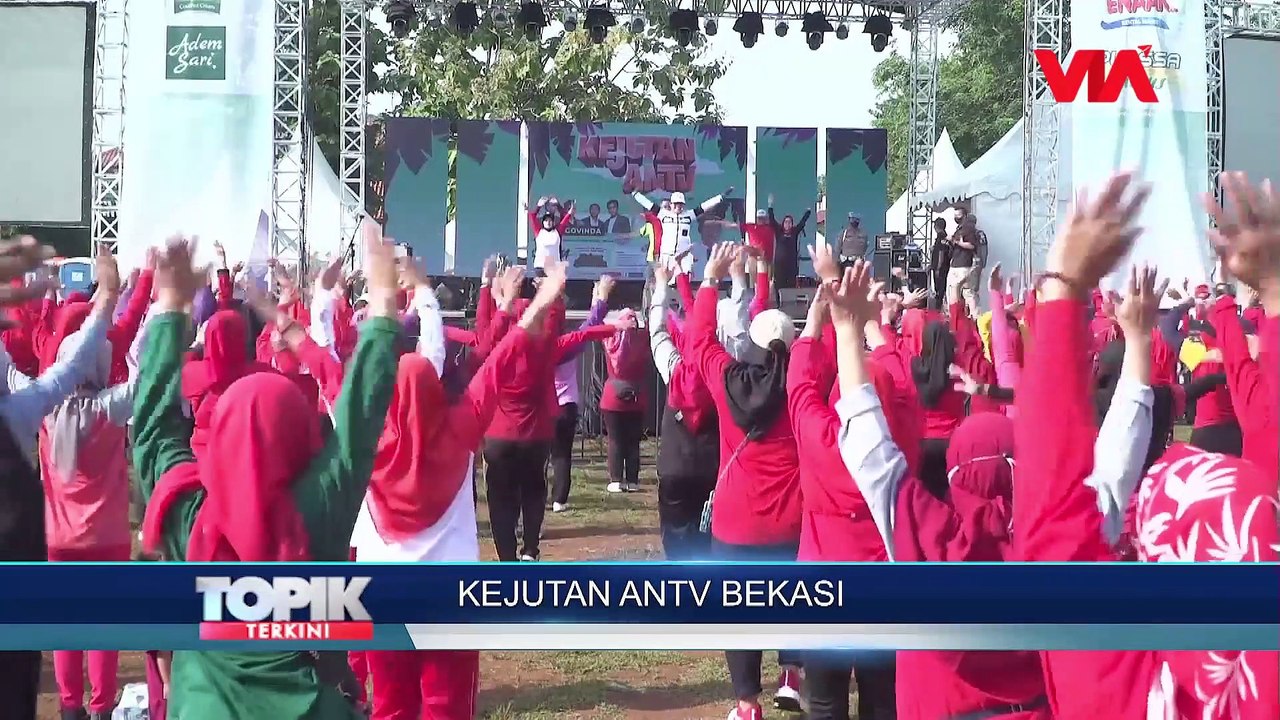 KEJUTAN ANTV DI BEKASI