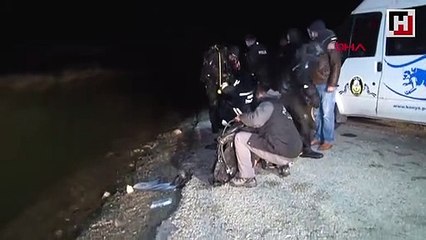 Otomobil gölete uçtu  sürücü öldü, arkadaşı kurtuldu