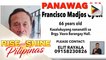 PANAWAGAN | Francisco Madjos Uy Jr., 66 years old, kasalukuyang nanatili sa Brgy. Vasra Barangay Hall
