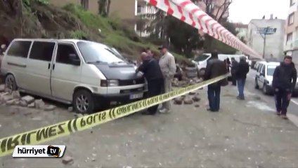 Olayın izleri gün aydınlanınca ortaya çıktı