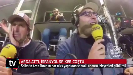 Arda attı, İspanyol spiker coştu