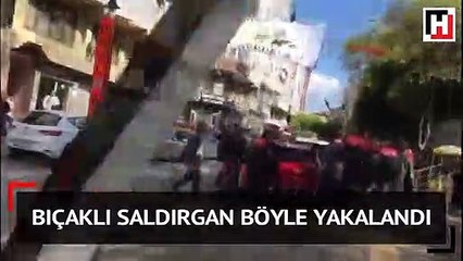 Zeytinburnu'ndaki bıçaklı saldırgan böyle yakalandı