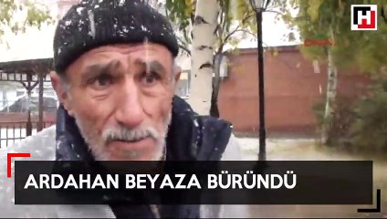 Ardahan'ı beyaza bürüdü